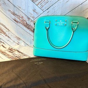 Kate Spade Sadie Dome Satchel Saffiano Leather Crossbody Bag Purse Handbag